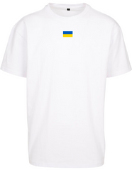 Oversized tričko "Vlajka Ukrajiny" O112W-XXL fotografia