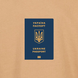 Passport of Ukraine Oversized T-shirt O110UBE-XXL photo 1