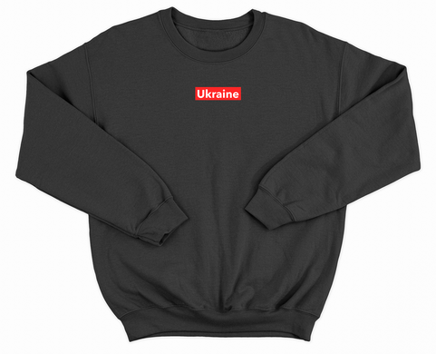 Ukraine Unisex Crewneck Sweatshirt Black B006-XXL photo