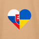 Ukrainian and Slovak Flags Oversized T-shirt O107UBE-S photo 1