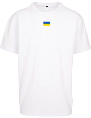 Flag of Ukraine Oversized T-Shirt O112W-XXL photo