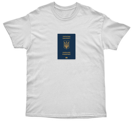 "Passport of Ukraine" T-shirt G58W photo