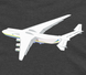 Худі з капюшоном з принтом Надважкий транспортний літак Ан-225 «Мрія» - КБ імені Антонова BG1879-S фото 2