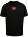 Embroidered Flag of Slovakia Oversized Premium T-shirt O105B-S photo 1