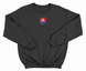 Embroidered Coat of Arms of Slovakia Adult Sweatshirt Black B203 photo 1